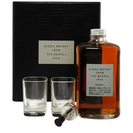 Nikka Whisky with 2 Glasses and Pourer Pack