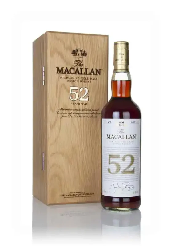 52 Yr Old Macallan Scotch Whisky